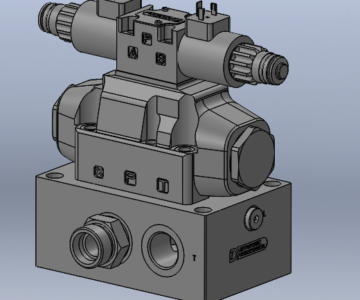 3D модель Гидрораспределитель DUPLOMATIC DSP7