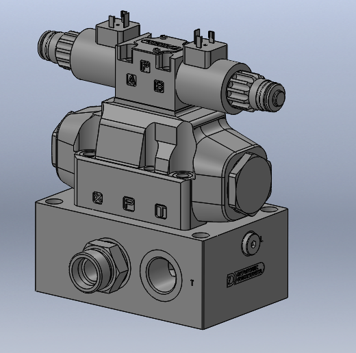 3D модель Гидрораспределитель DUPLOMATIC DSP7