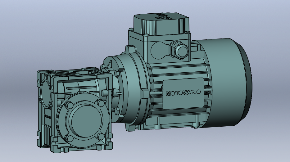 3D модель Редуктор MOTOVARIO с э/д