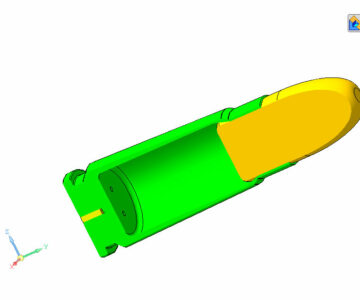 3D модель Патрон 7.62*25 ТТ