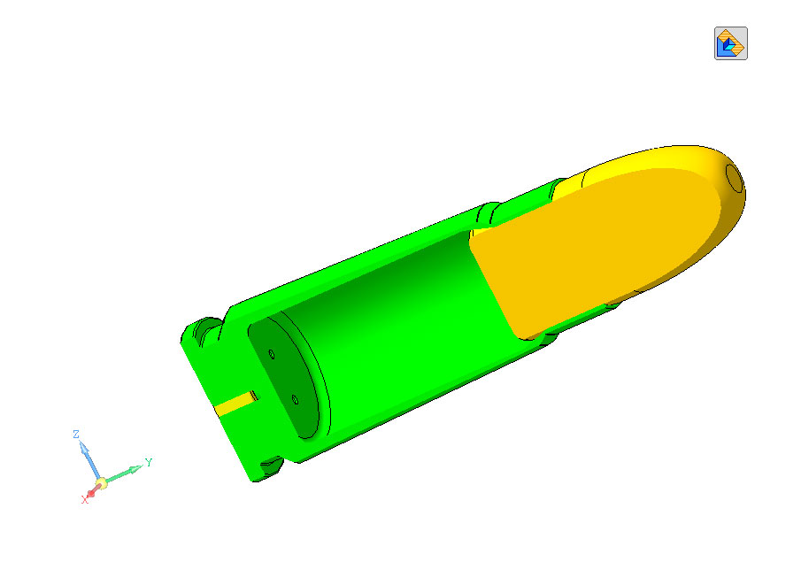 3D модель Патрон 7.62*25 ТТ