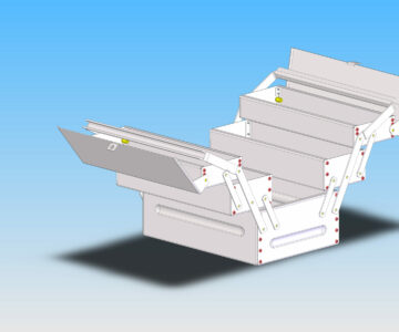 3D модель Раздвижной ящик для инструментов
