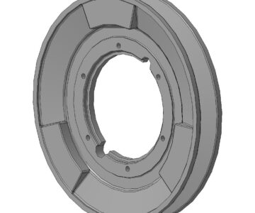 3D модель Шкив сечения ремня С(В)