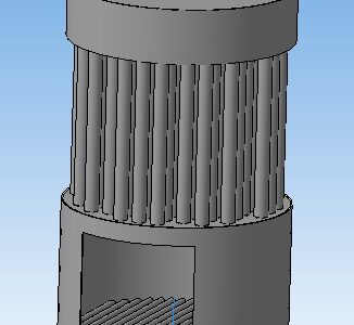 3D модель Котел КВР 0,47