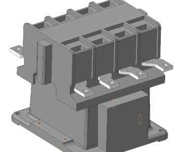 3D модель Контактор ABB EK 110-40-11-AL