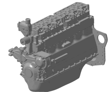 3D модель Двигатель внутреннего сгорания Д260.4