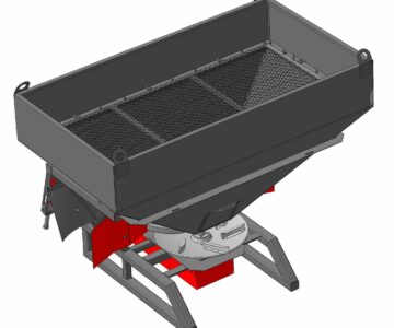 3D модель Разбрасыватель туков дисковый РТД-1