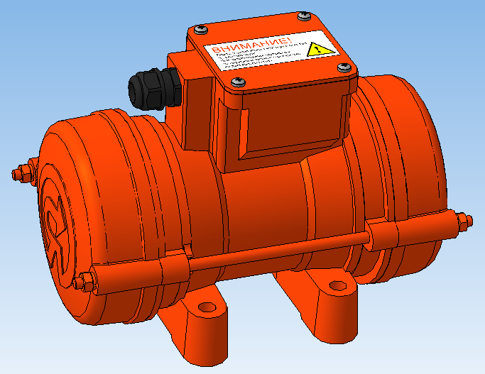 3D модель Вибратор ИВ-99 Б