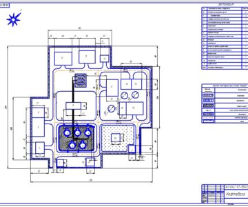 Чертеж Нефтебаза