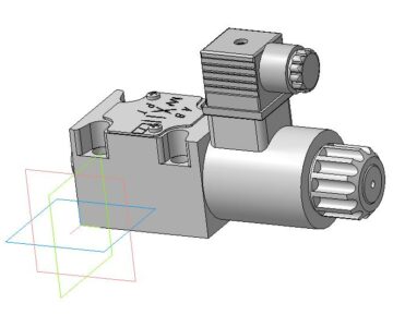 3D модель Распределитель РГС 4-6 574