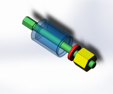 3D модель 3D Съемник подшипника ступицы ГАЗ-24