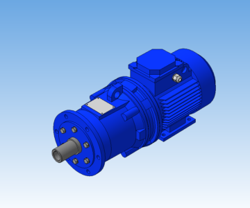 3D модель Мотор-редуктор 3МП-31,5-18-0,37-G330