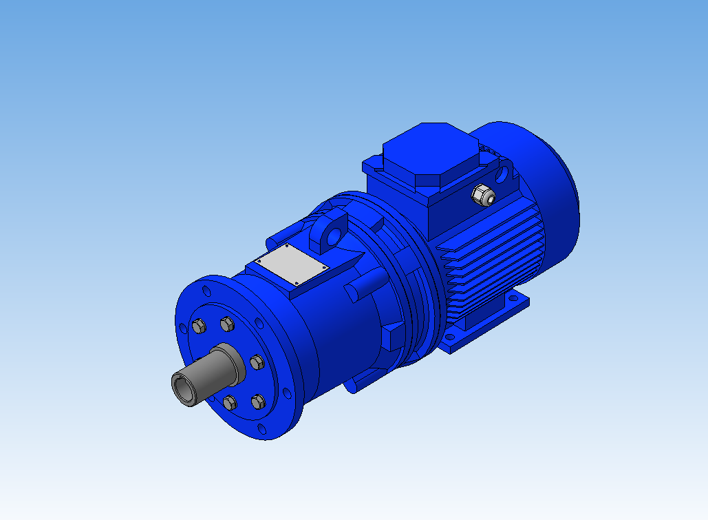 3D модель Мотор-редуктор 3МП-31,5-18-0,37-G330