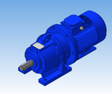 3D модель Мотор-редуктор 3МП-40-18-0,75