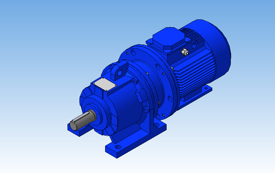3D модель Мотор-редуктор 3МП-40-18-0,75