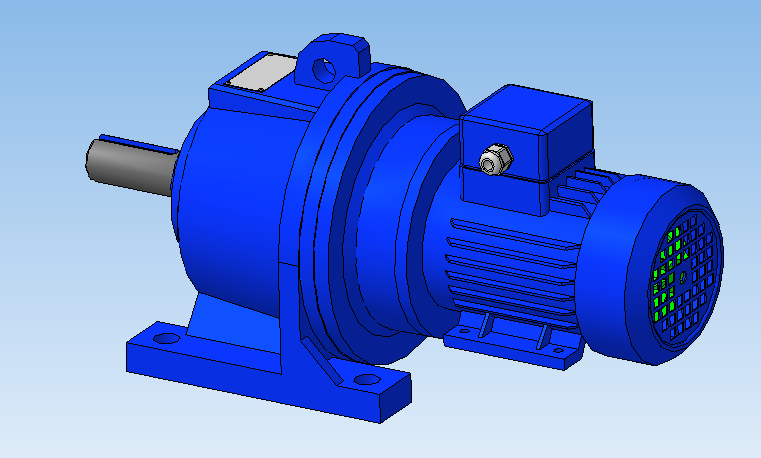 3D модель Мотор-редуктор ЗМП-40-3,55-0,18-G120