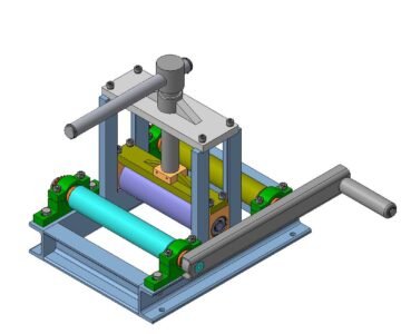 3D модель Вальцы для гибки металла