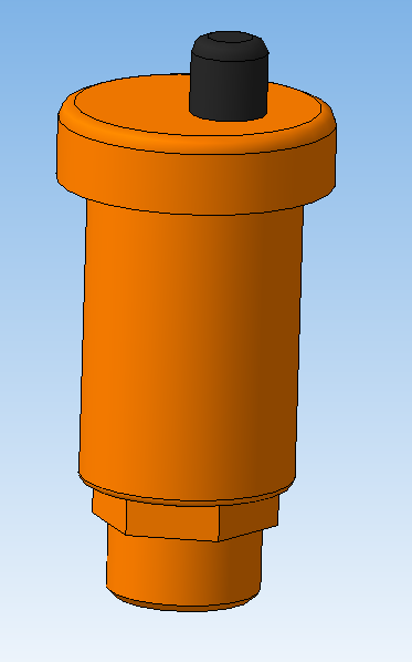 3D модель Клапан спуска воздуха (Автоматические воздухоотводчики)