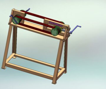 3D модель Приспособление для вытяжки клиновых ремней