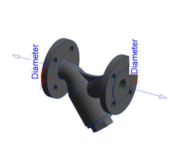 3D модель Семейства фильтров для систем горячего пара SteamStainer FIG37 DN15-DN100 (SpiraxSarco)