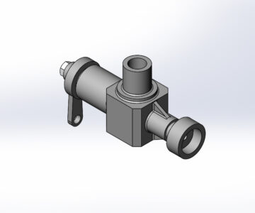 3D модель Вентиль МЧ00.60.00.00.СБ