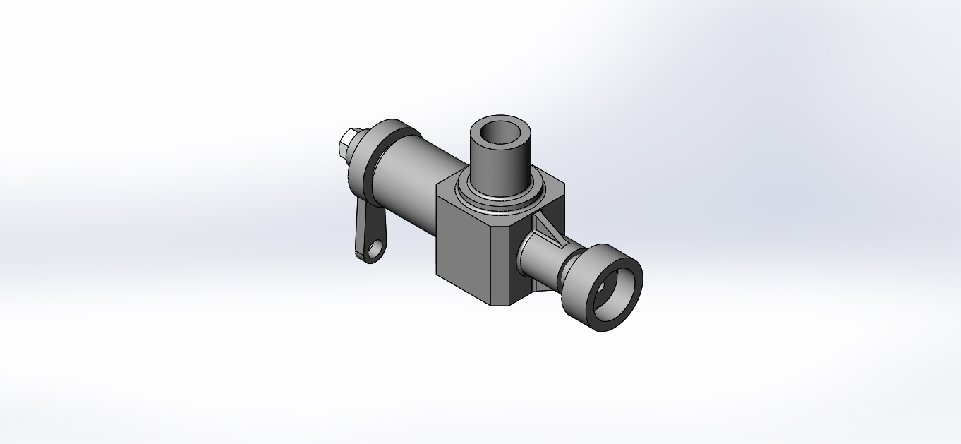 3D модель Вентиль МЧ00.60.00.00.СБ