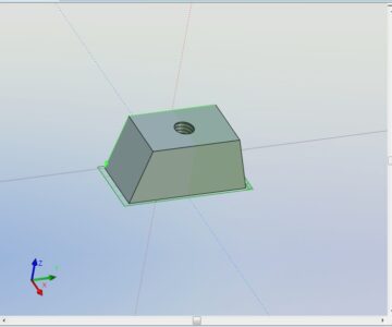 3D модель Параметрический элемент библиотеки T-FLEX