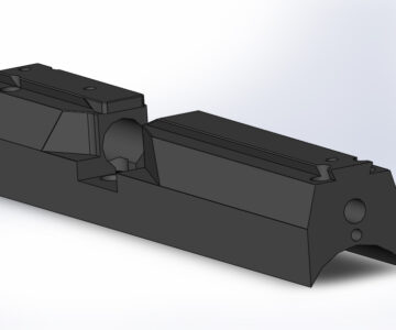 3D модель Затвор для пневматических пистолетов Crosman