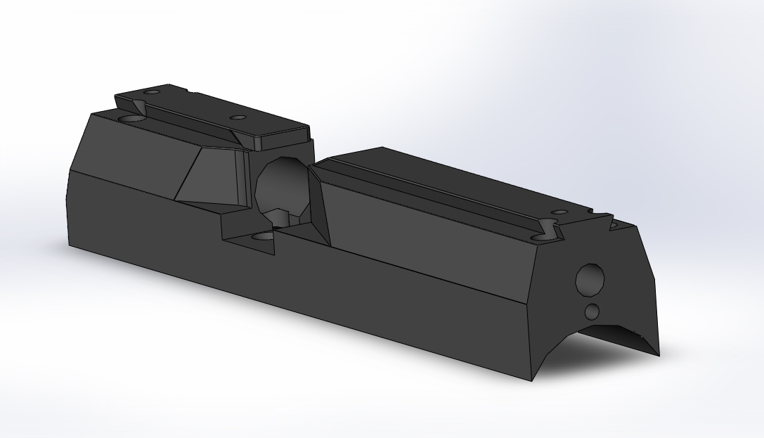 3D модель Затвор для пневматических пистолетов Crosman