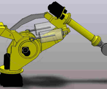 3D модель Робот Fanuc M-900iA600