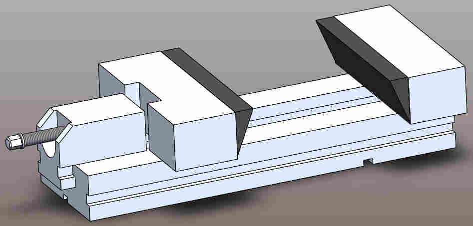 3D модель Тиски арт. 1 тип 6 (300х300) Gerardi