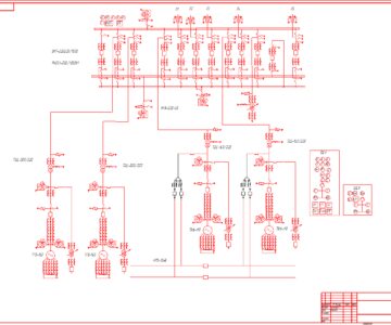 Чертеж Газомазутная ТЭЦ-570 МВт (2xПТ-140/165 +2xТ-110/120)