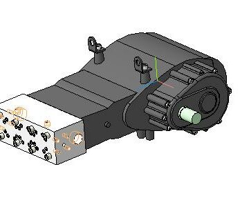 3D модель 3D модель насоса высокого давления SM14 Pratissoli