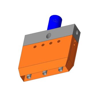 3D модель Приспособление для вырубки войлока