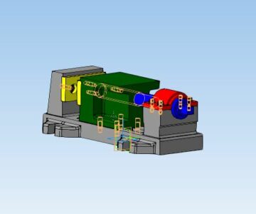 3D модель Сборка тисков