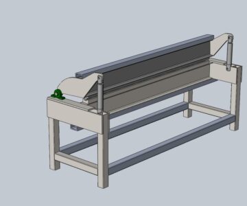 3D модель Штамп для профнастила