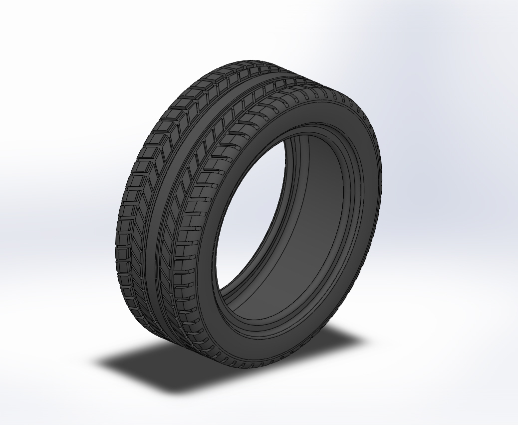 3D модель 3D Автопокрышка 250/85 R15