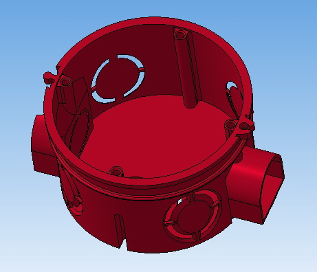 3D модель Коробка монтажная