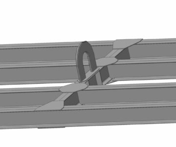 3D модель Траверса грузоподъемная г/п 22т