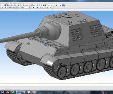 3D модель Jagdtiger