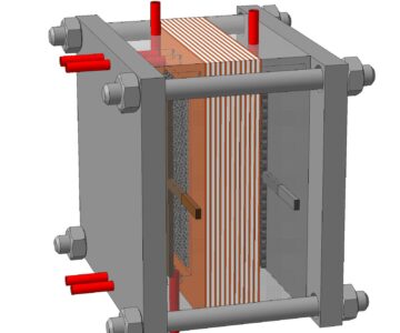 3D модель Электродиализатор лабораторный