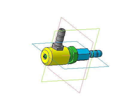 3D модель Форсунка воздушно-жидкостная низкого давления