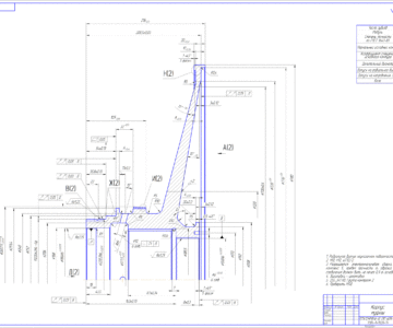 Чертеж Проектирование механического цеха по изготовлению деталей газотурбинных двигателей
