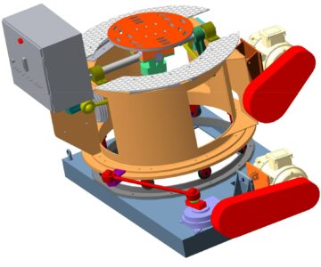 3D модель "Стенд СКОРСБИ" для испытания приборов путем имитации бортовой, килевой качек и рыскание