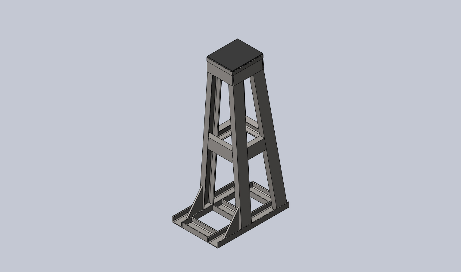 3D модель Ставлюга по полувагон