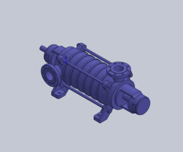 3D модель Насос ЦНС 38-154