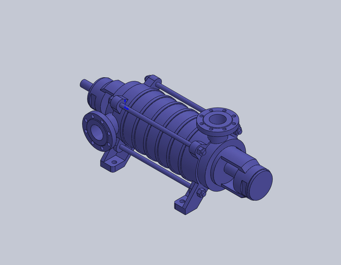 3D модель Насос ЦНС 38-154