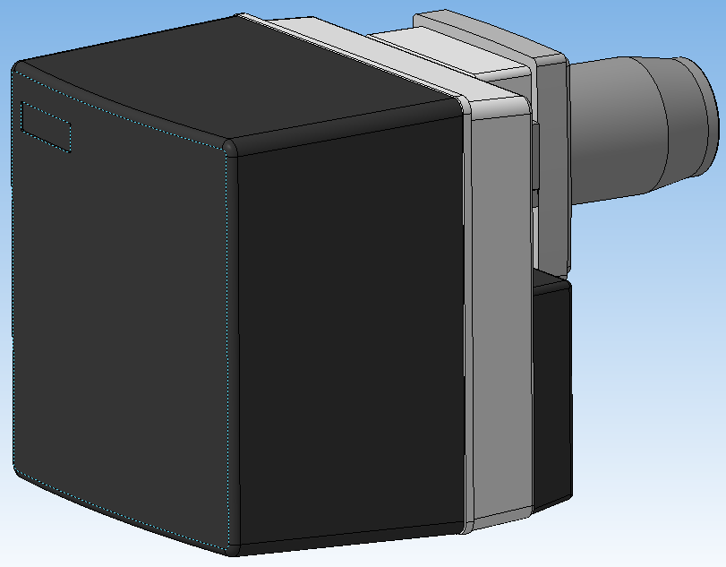 3D модель Горелка Weishaupt WL5/1-B