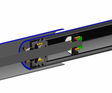 3D модель Амортизатор передний ГАЗ