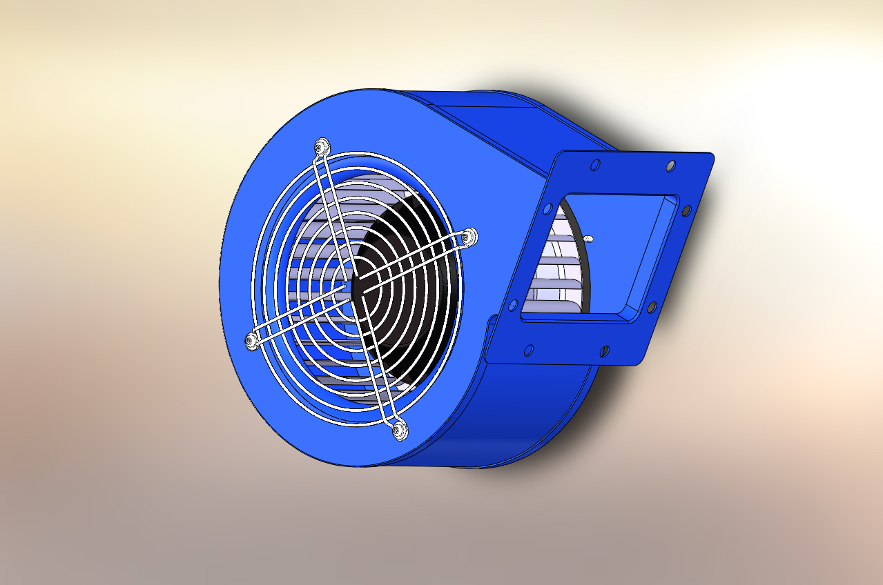 3D модель 3D Вентилятор WPA-140